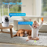 Indoor Security Camera, 5G&2.4G WiFi Indoor Cameras Wireless