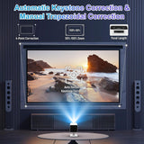 Mini Projector Portable Projector 1080P/4K Support Smart Projector