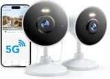 Indoor/Outdoor Security Camera for Home, Baby/Elder/Dog/Pet Camera