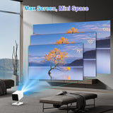 Mini Projector Portable Projector 1080P/4K Support Smart Projector
