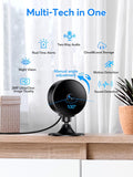 Indoor Security Camera 2K 3MP, Motion & Sound Detection, Real-Time Alerts, Two-Way Audio